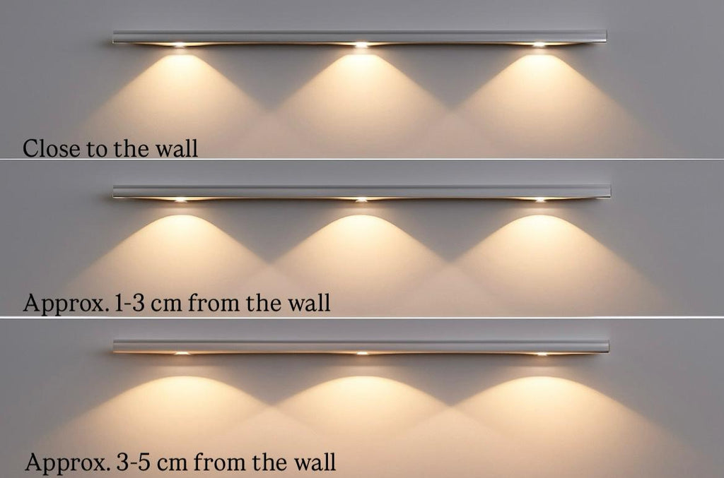 LED PIR Motion Sensor Cabinet  With USB Rechargeble