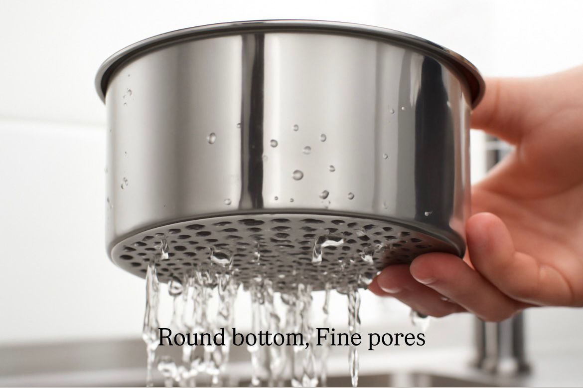 Stainless Steel Swan Drain Basket Sink Strainer