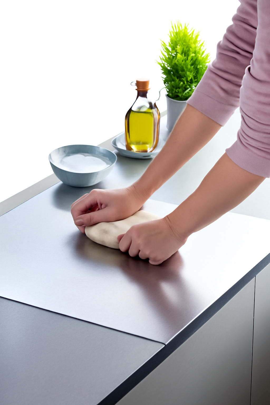 Stainless Steel Chopping Board (35x31cm)