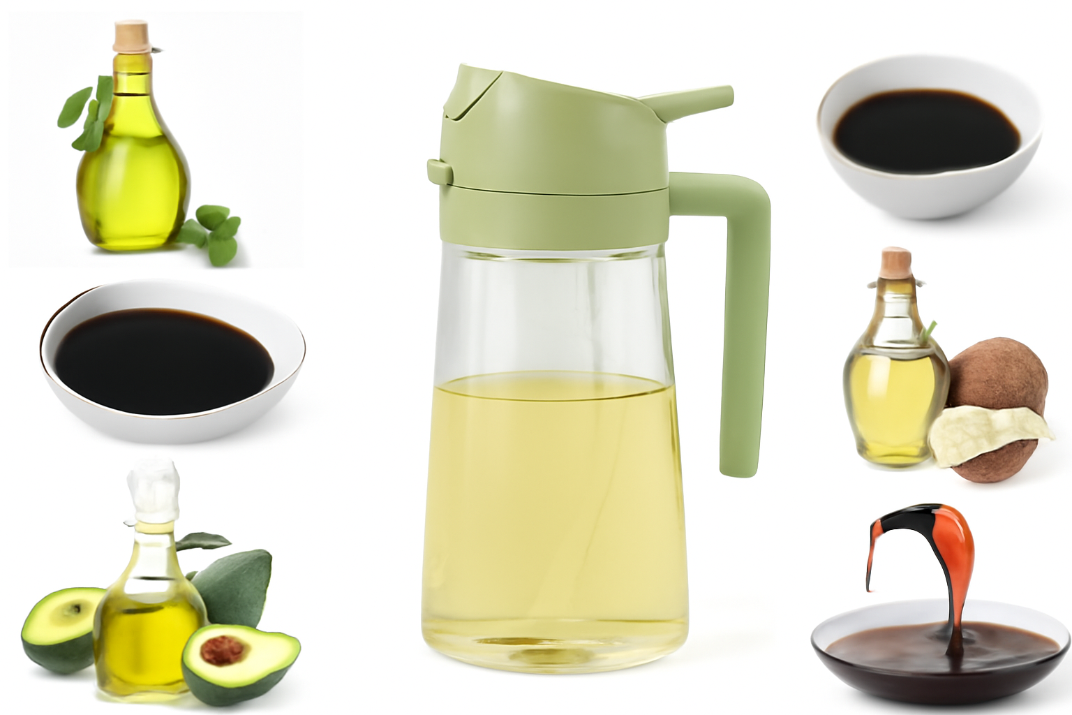500ml Portable Sprayer Oil Dispenser