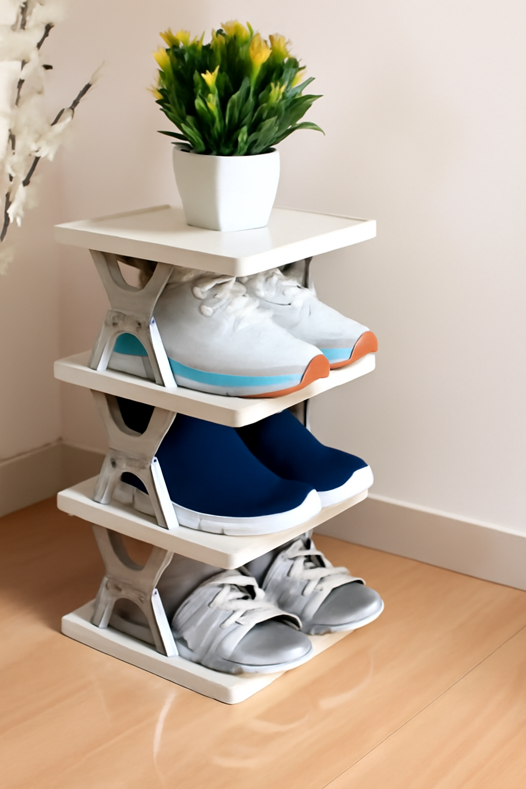 4 Layer Shoes Organizer