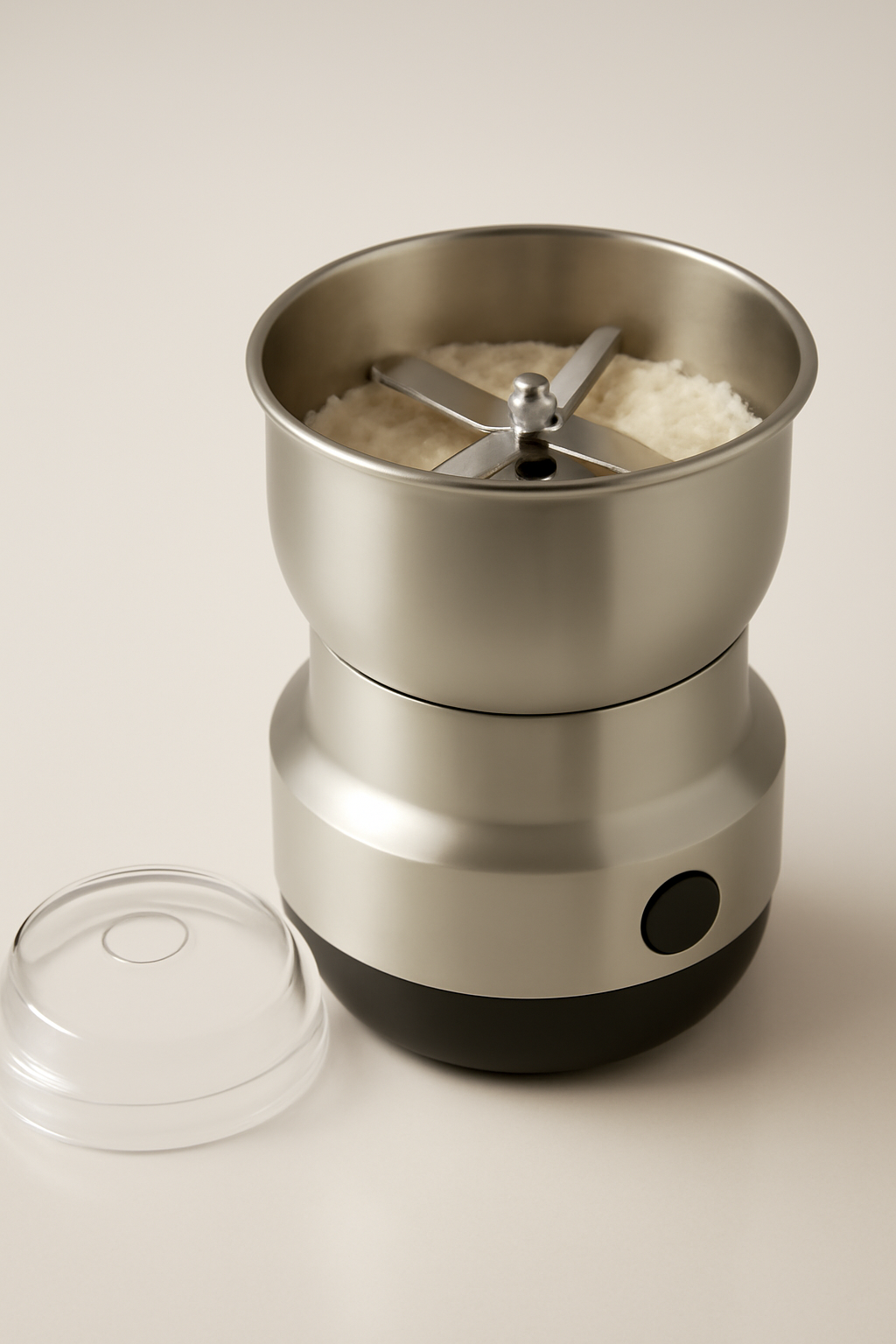 Electric Smash Machine, Multifunction Small Food Grinder Grain Grinder, Portable Coffee Bean Grinder