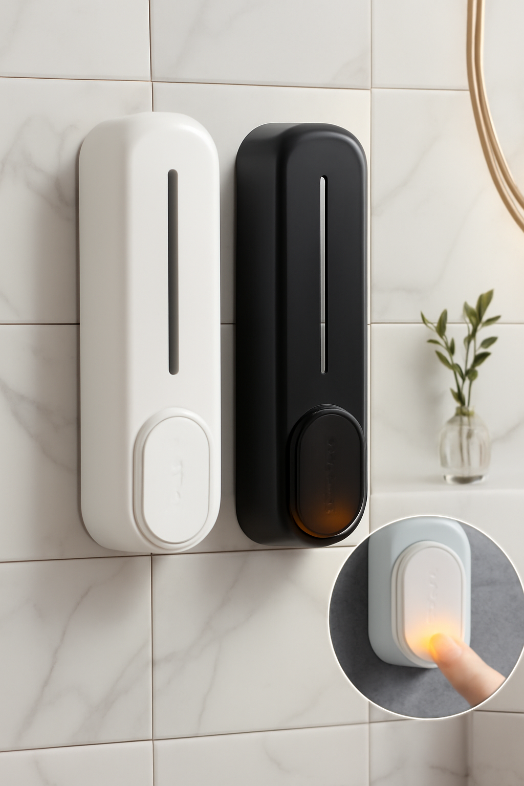 Press Wall-Mounted Dispenser Soap Manual